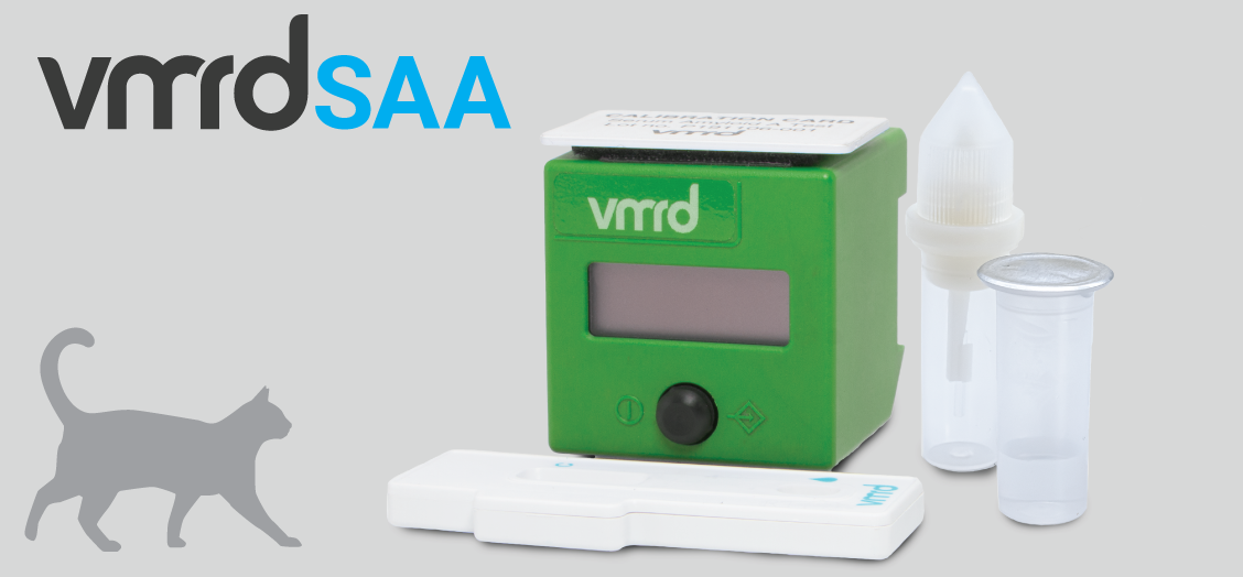 VMRD presents a new point-of-care test for Feline SAA